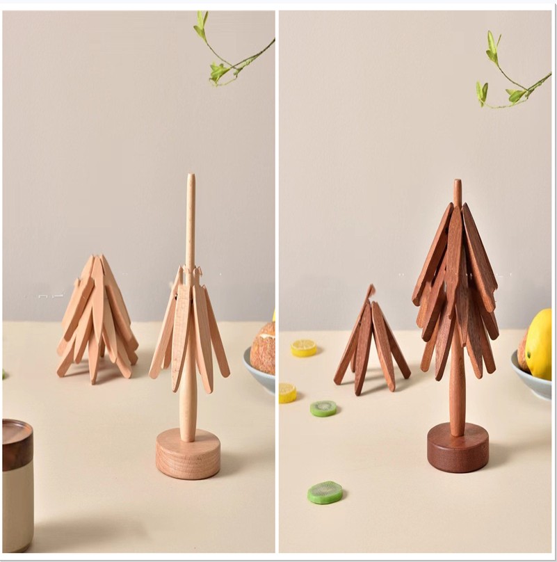 Wooden Foldable Trivet