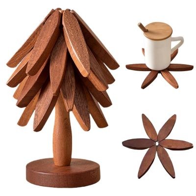 Wooden Foldable Trivet