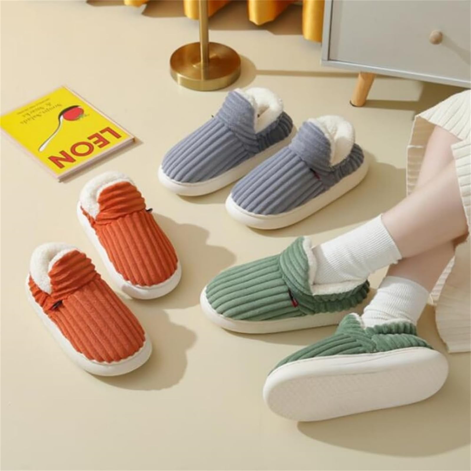 Ultra-Soft Winter Home Slippers