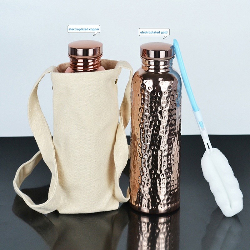 Copper Water Bottle Natural Hydration with Timeless Wellness Benefits