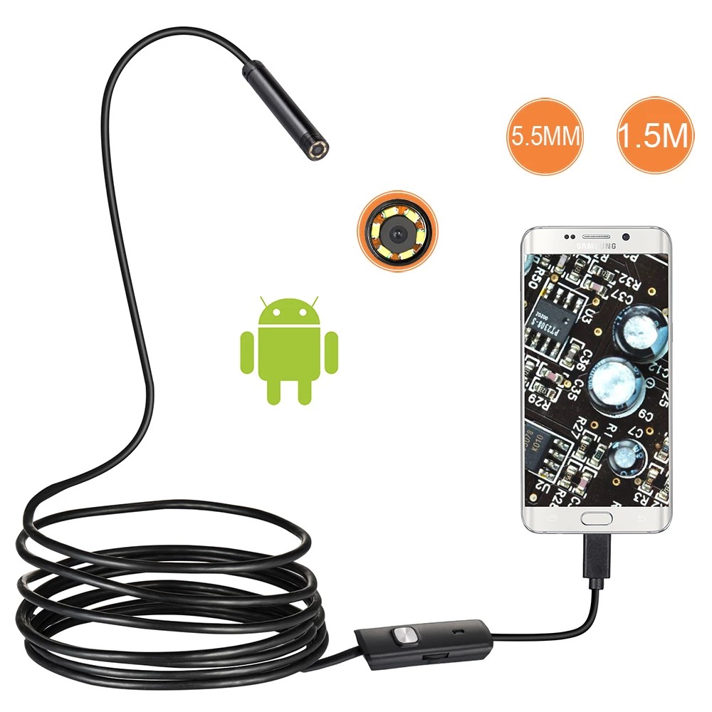 Endoscope Waterproof Inspection Pipe Camera