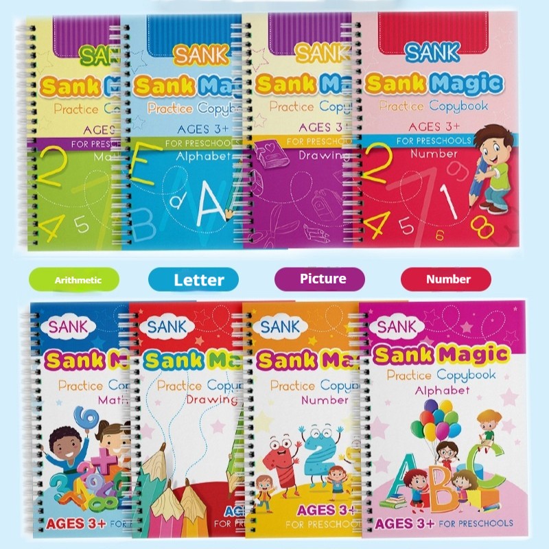 Magic Grooved Writing Practice