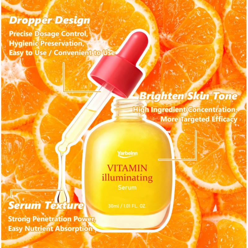 Yarbelnn Vitamin Illuminating Serum  Radiance, Balance & Visible Glow