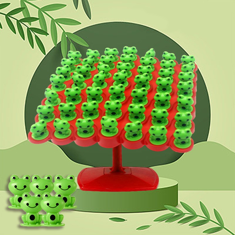 Frog Balance Math Toy