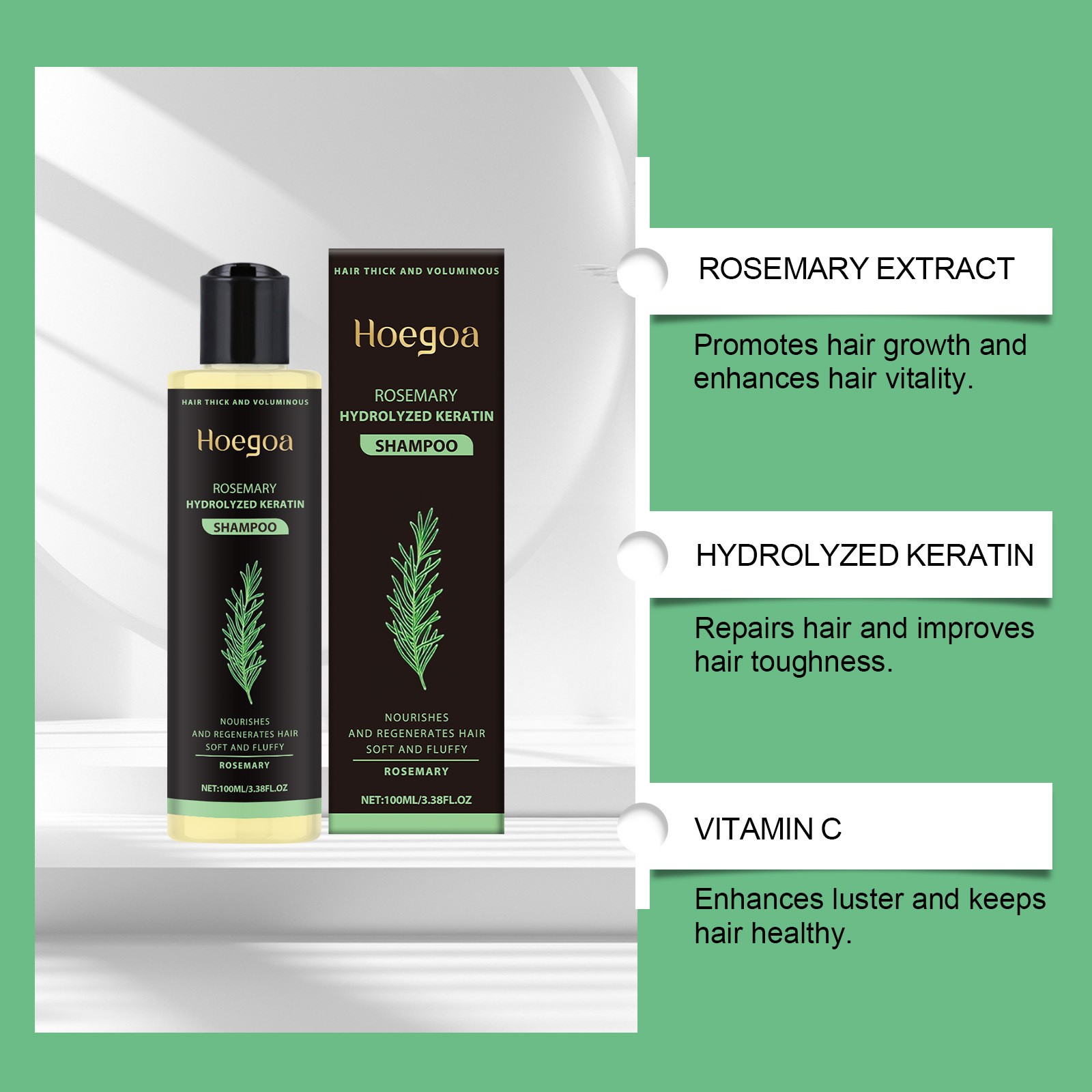 Organic Rosemary Hair Growth Shampoo