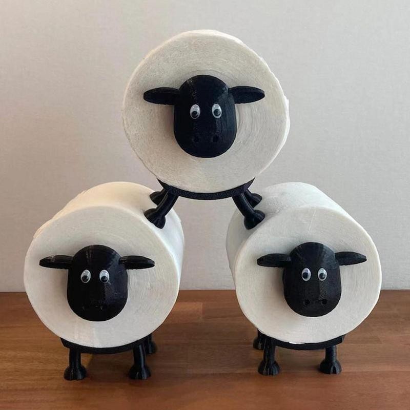 Sheep Toilet Roll Holder