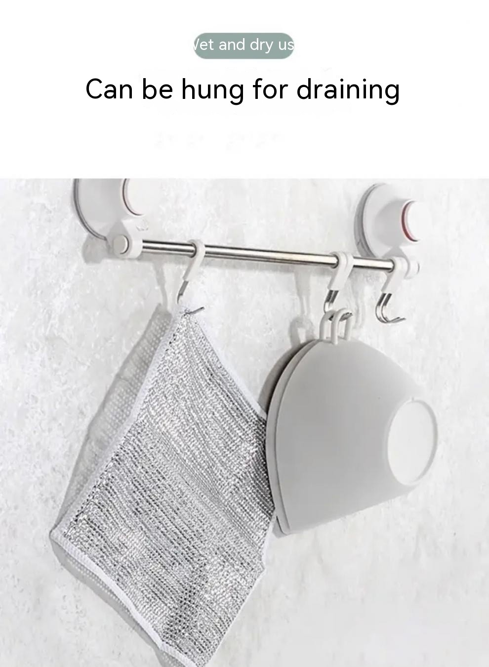 Non Scratch Wire Dishcloth