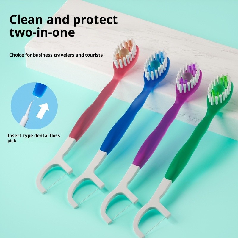5 in 1 Disposable Mini Toothbrushes