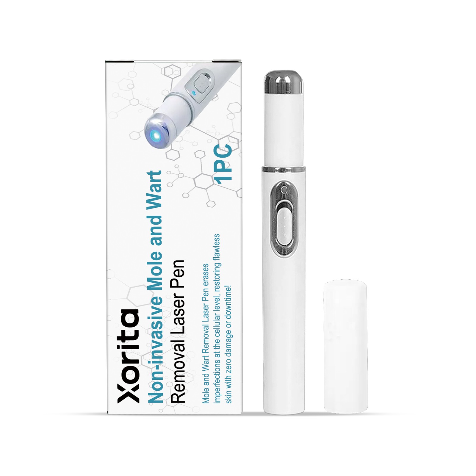 Blue Light Mole Wart Removal Pen