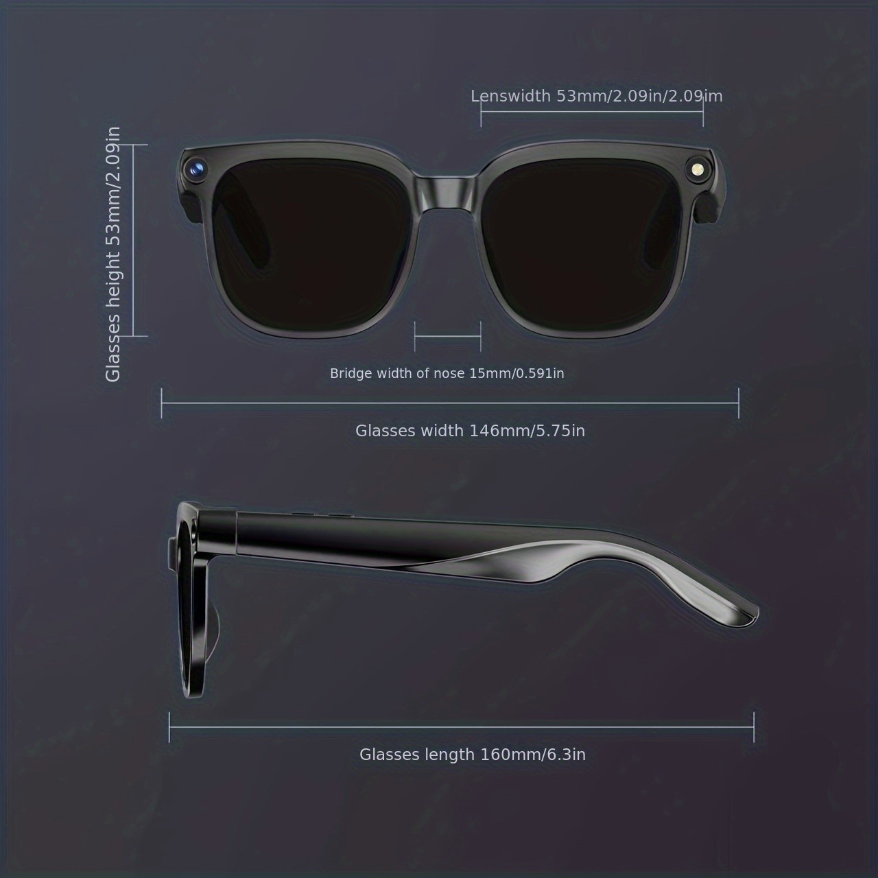 PEJE AI Smart Glasses: Real-Time Translation, Object Recognition, and Open-Ear Audio