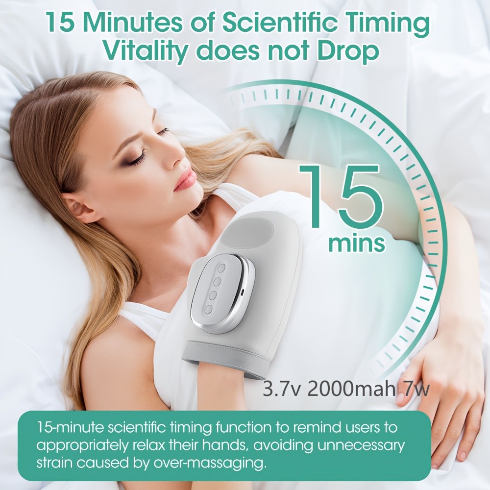 Portable Electric Hand Massager with Acupressure