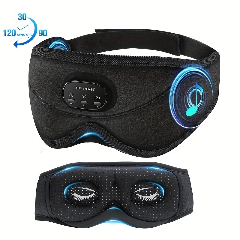 Wireless Sleep Headphones and Eye Mask Combo