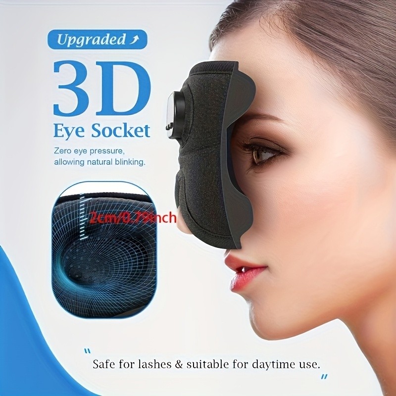 Wireless Sleep Headphones and Eye Mask Combo