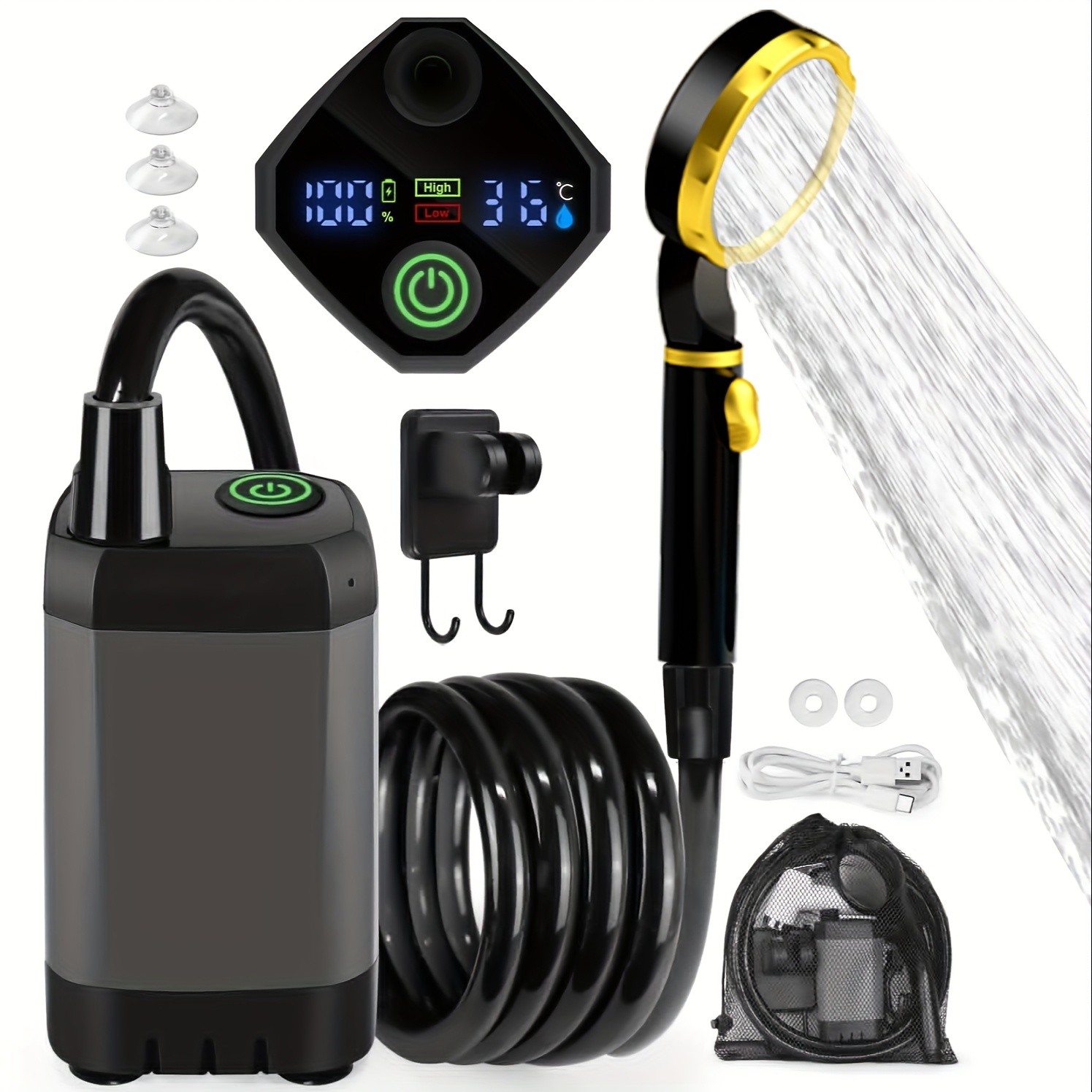 Portable Outdoor Shower System