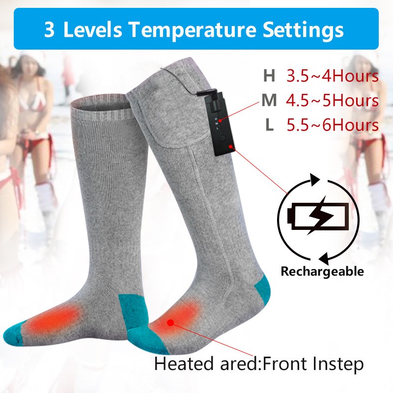 Electric Heated Winter Socks
