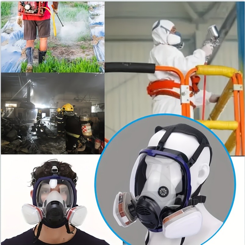 Silicone Full Face Respirator Mask