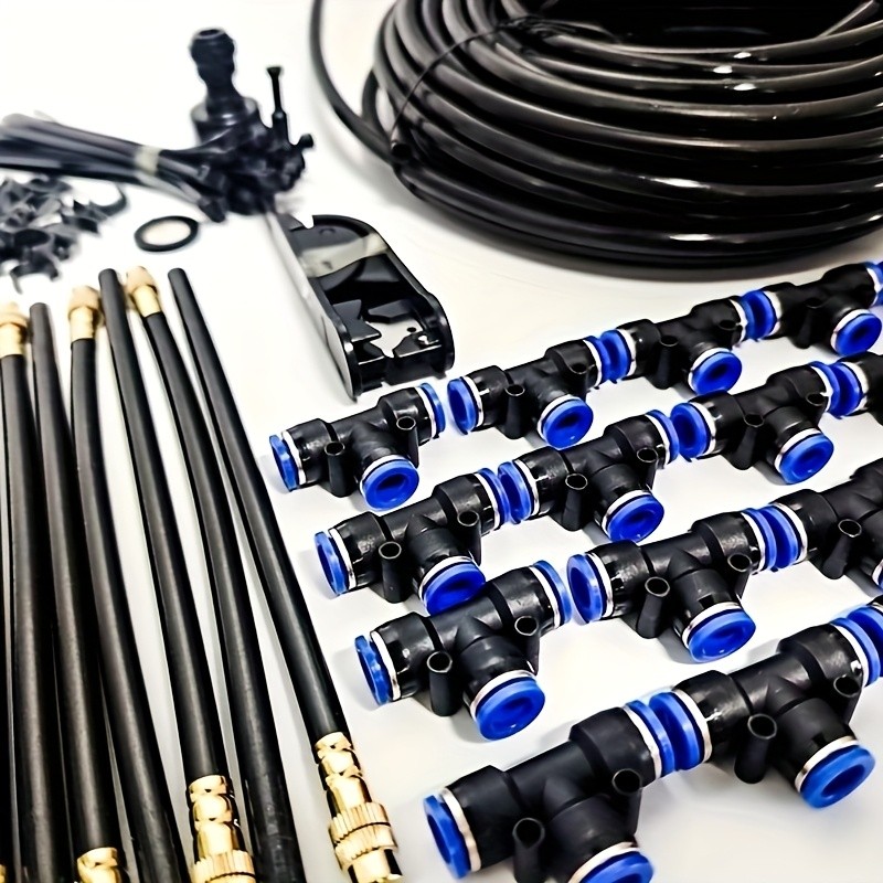 20m Micro Drip Irrigation Kit Efficient, Power-Free Watering for Healthy Plants