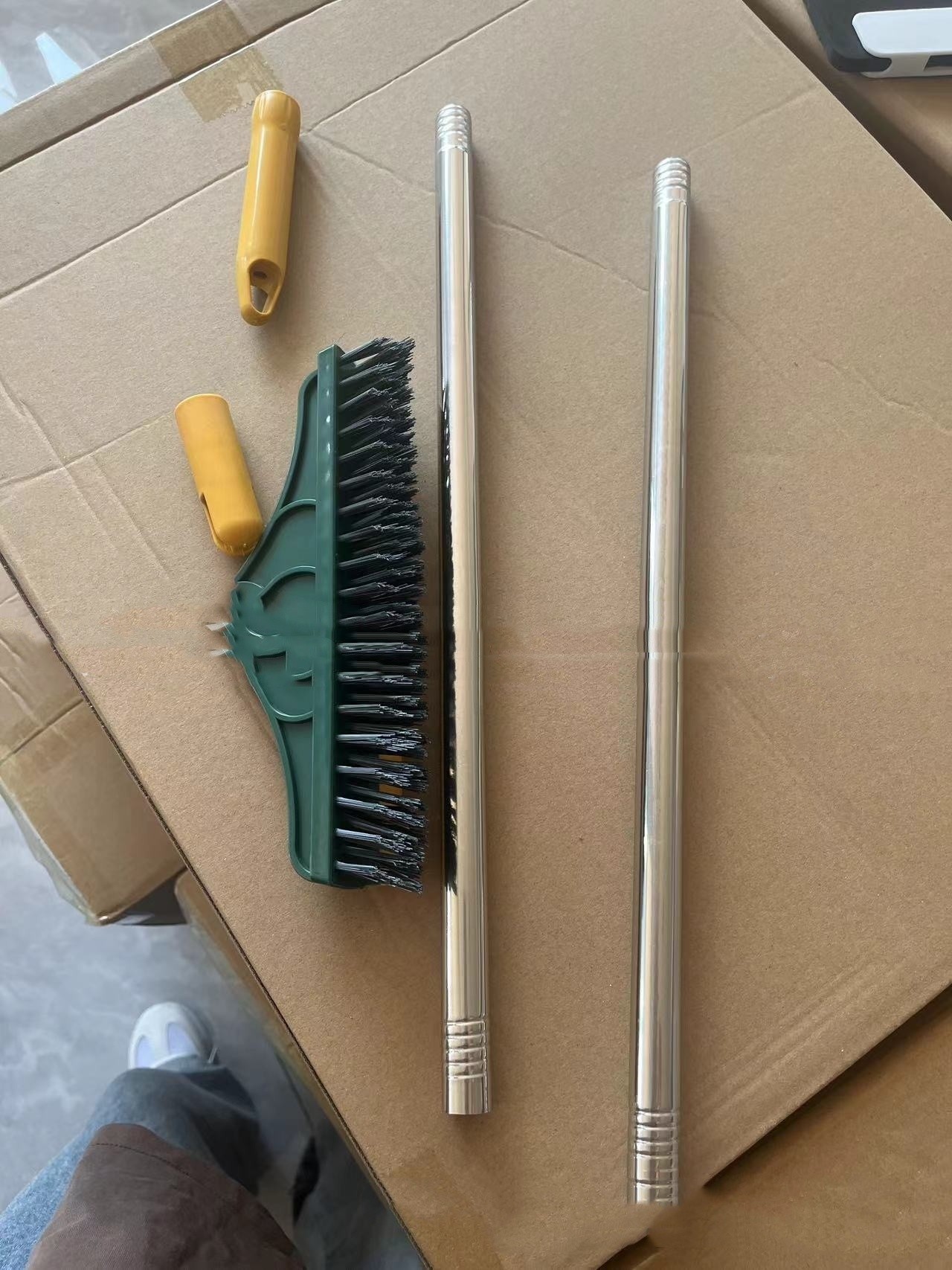 2 in 1 Floor Scrub Brush