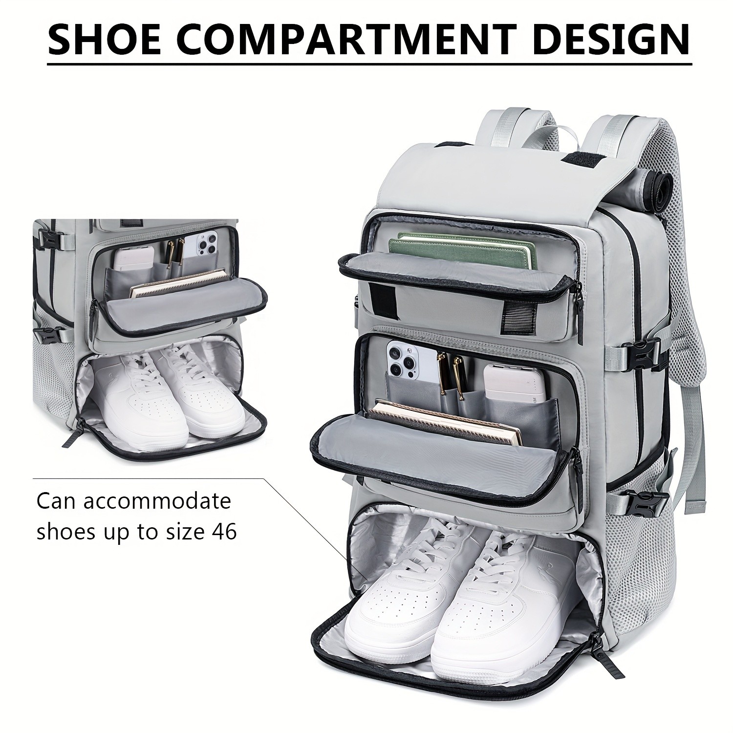 17.3-Inch Double-Shoulder Computer Backpack