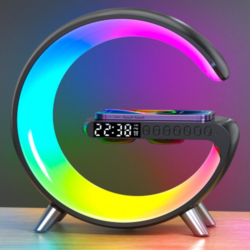 G Atmosphere Light Wireless Charger Speaker Clock