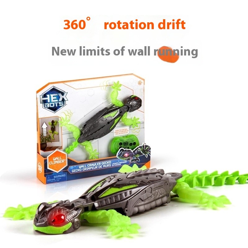 Remote Control Wall Climbing Gecko