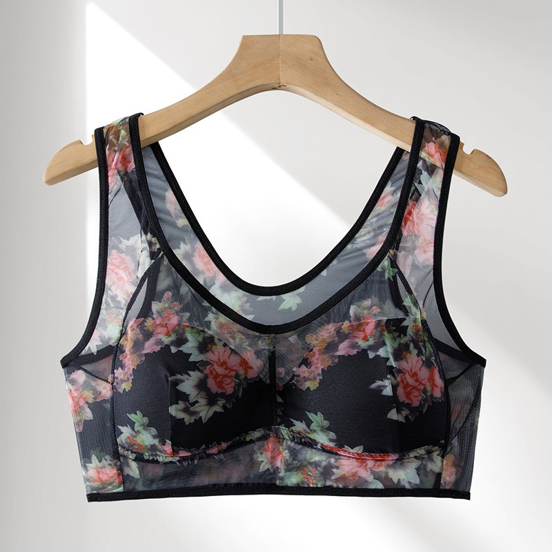 Ice Silk Lace Cooling Comfort Bra