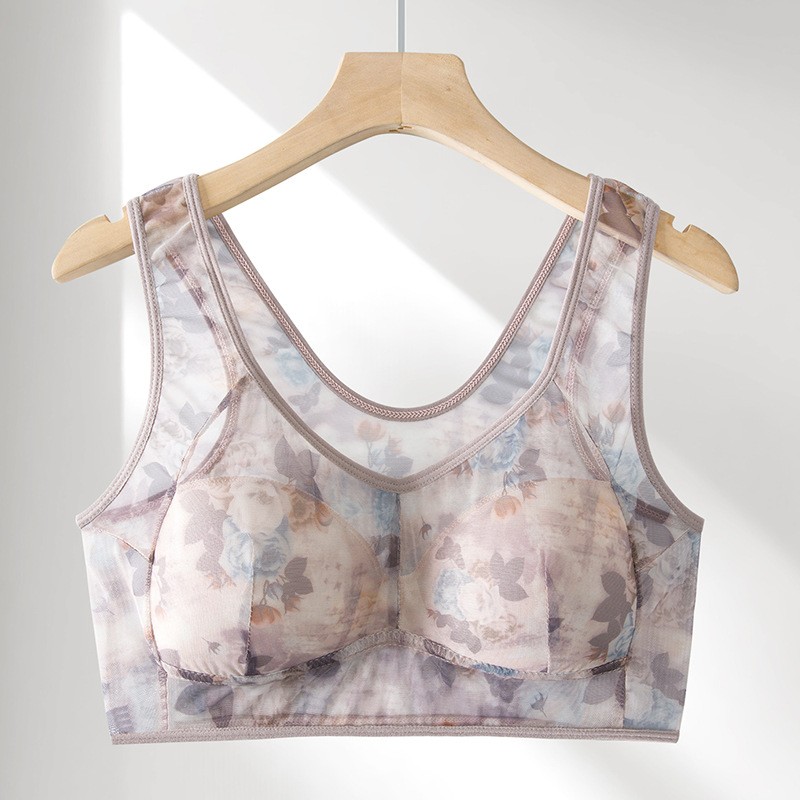 Ice Silk Lace Cooling Comfort Bra