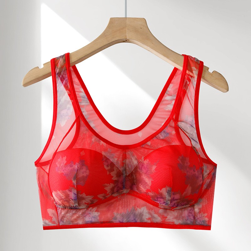 Ice Silk Lace Cooling Comfort Bra