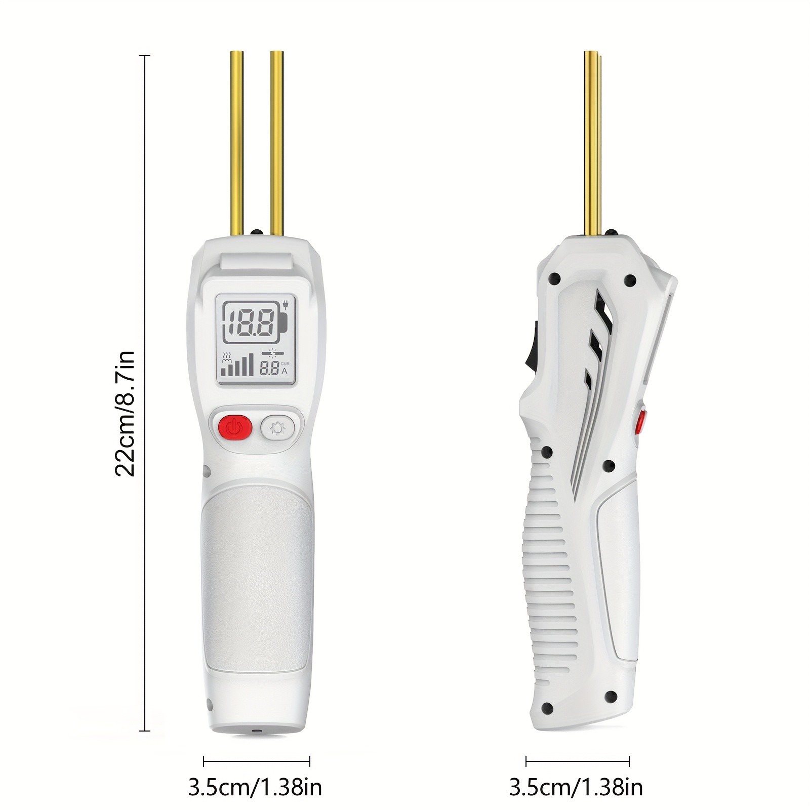 LCD Display Handheld Wireless Charging Plastic Welding Gun