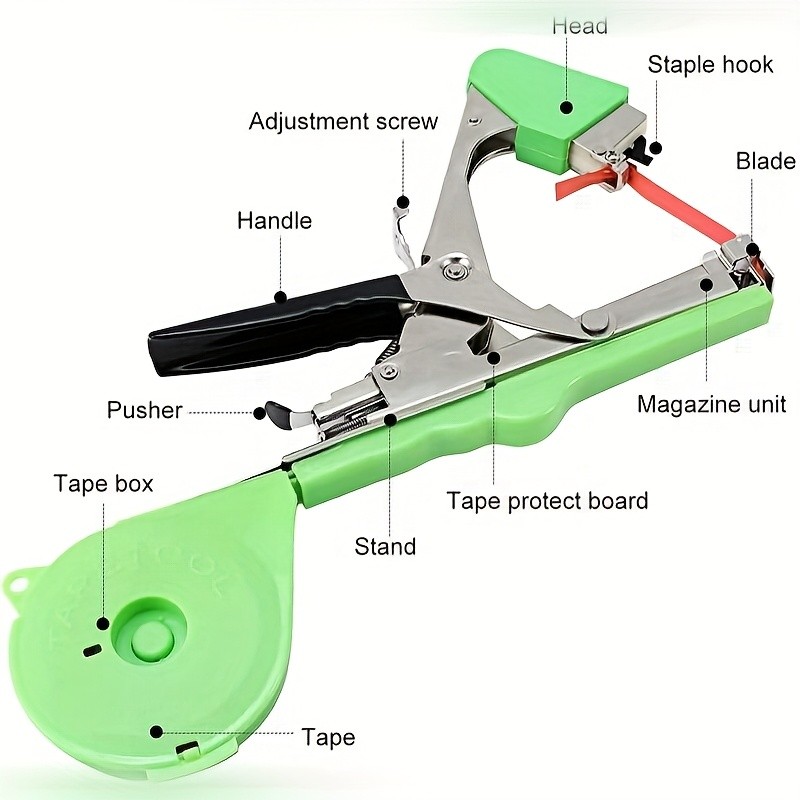 Plant Binding Machine Tool  Fast, Secure Vine Training Made Easy