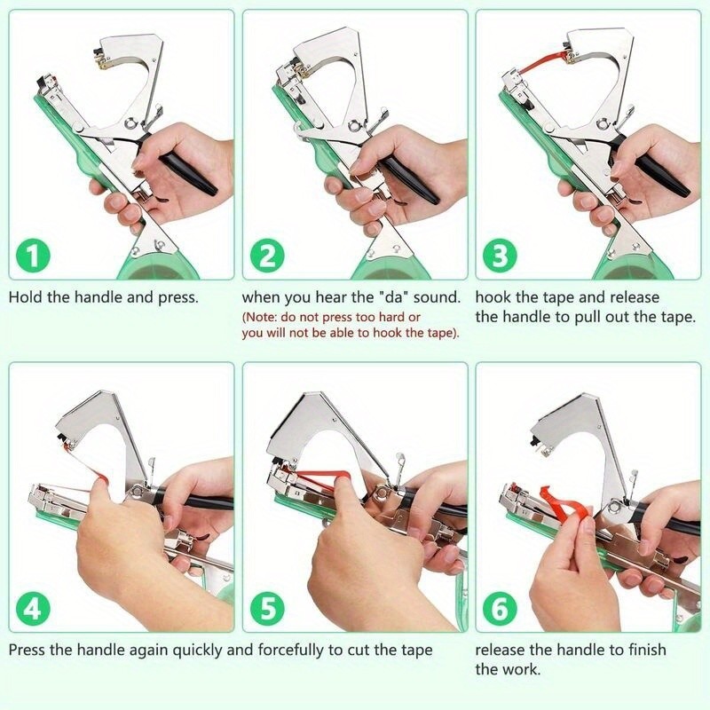 Plant Binding Machine Tool  Fast, Secure Vine Training Made Easy