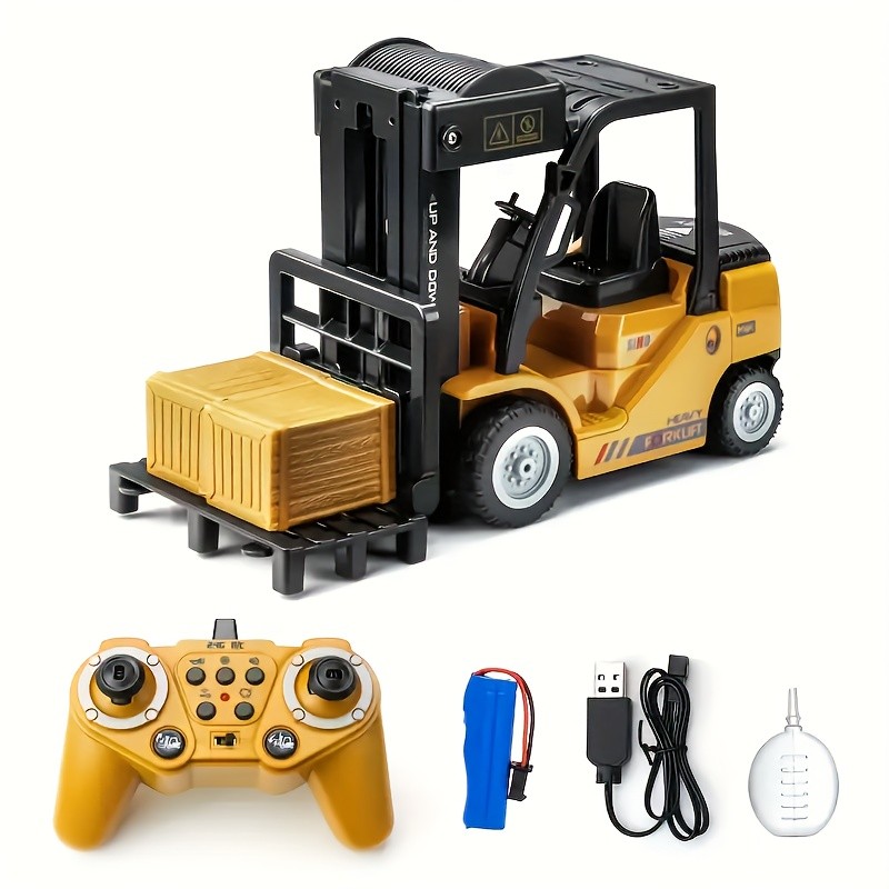 Boys' Remote-Controlled Excavator Toy Big Build Fun. Real Construction Action.