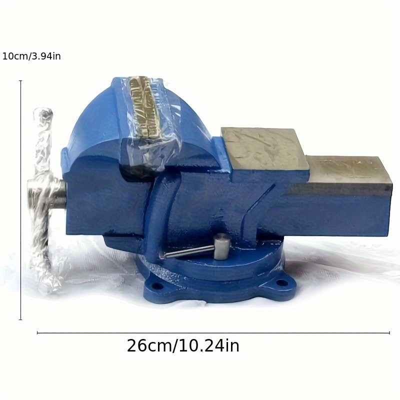 4-Inch Robust Bench Vice  Secure Grip. Reliable Control.