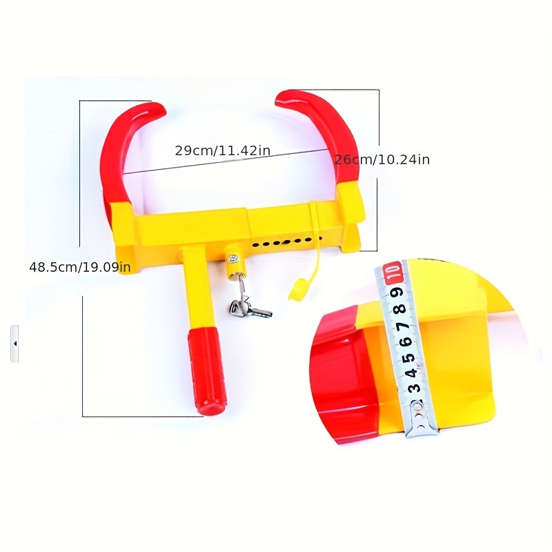 Heavy Duty Anti-Theft Wheel Clamp Lock