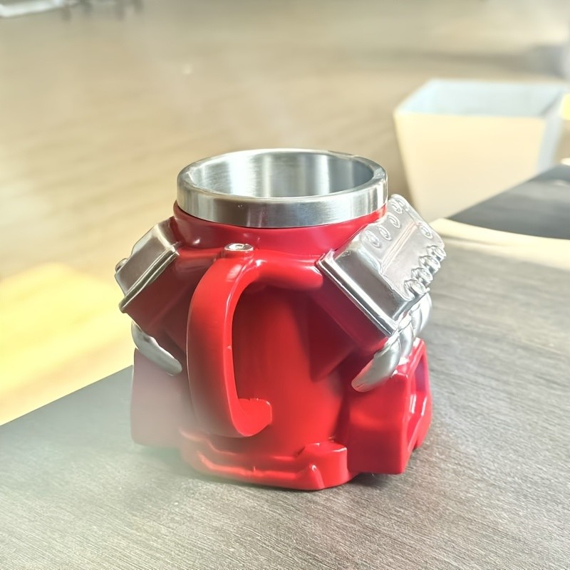 Super Cool Red Coffee Mug | New V8 Engine Mug