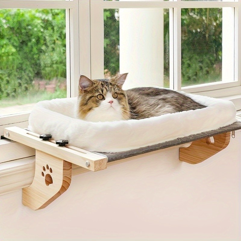 Adjustable Indoor Cat Hammock  Cat Window Perch