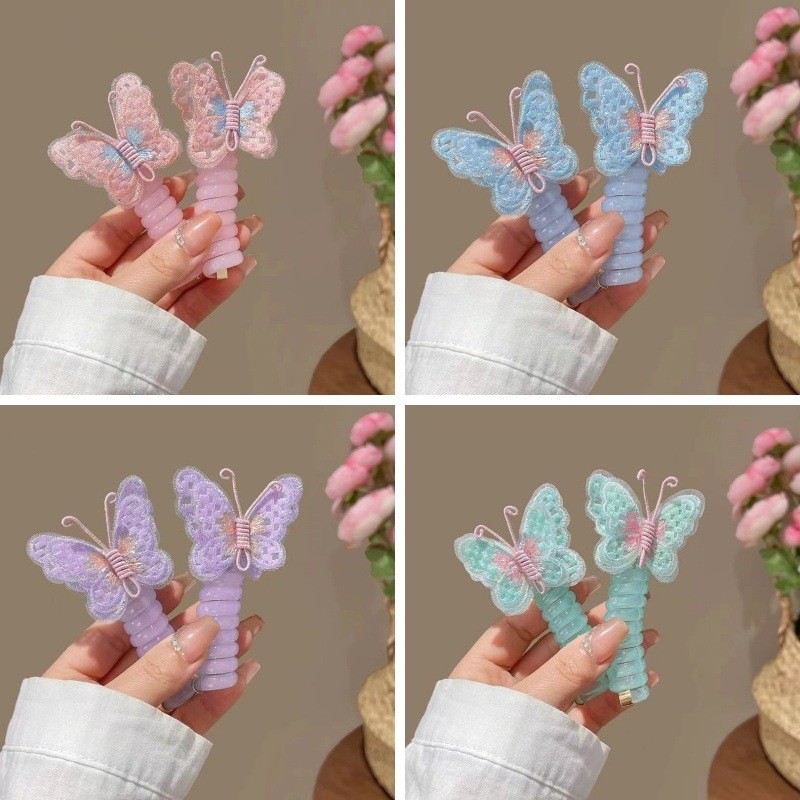 Butterfly Telephone Wire Hair Bands