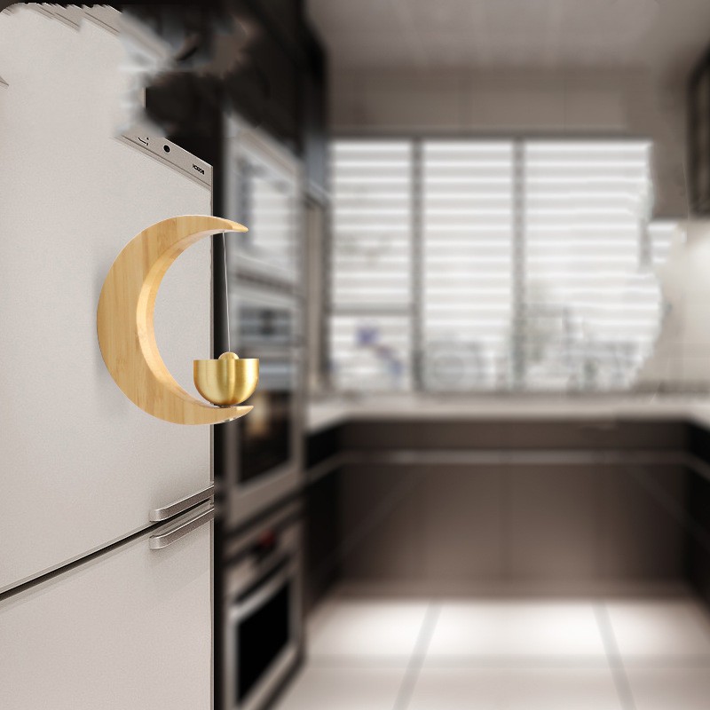 Magnetic Wood Wind Chime