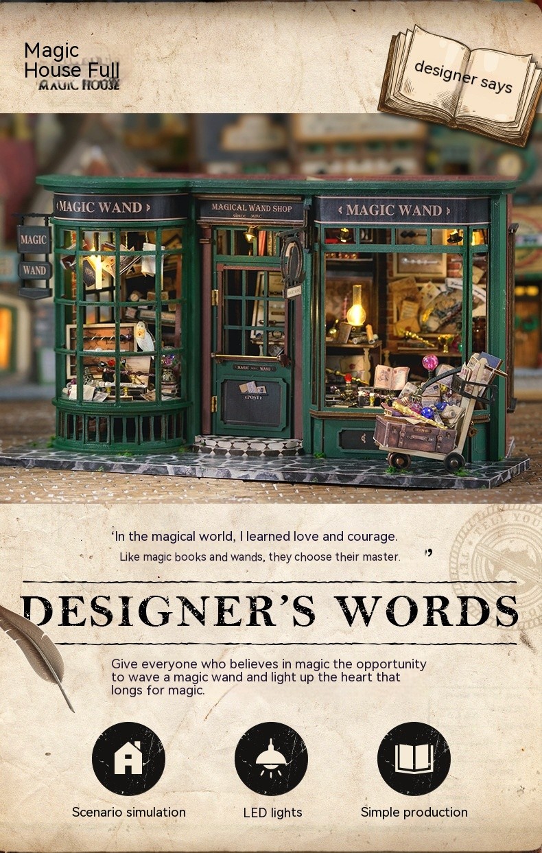 Magic Wand Shop Nook Kit