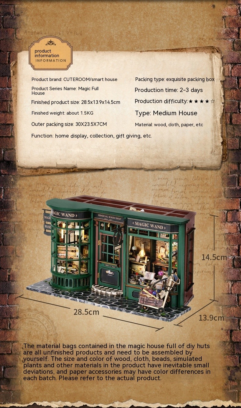 Magic Wand Shop Nook Kit