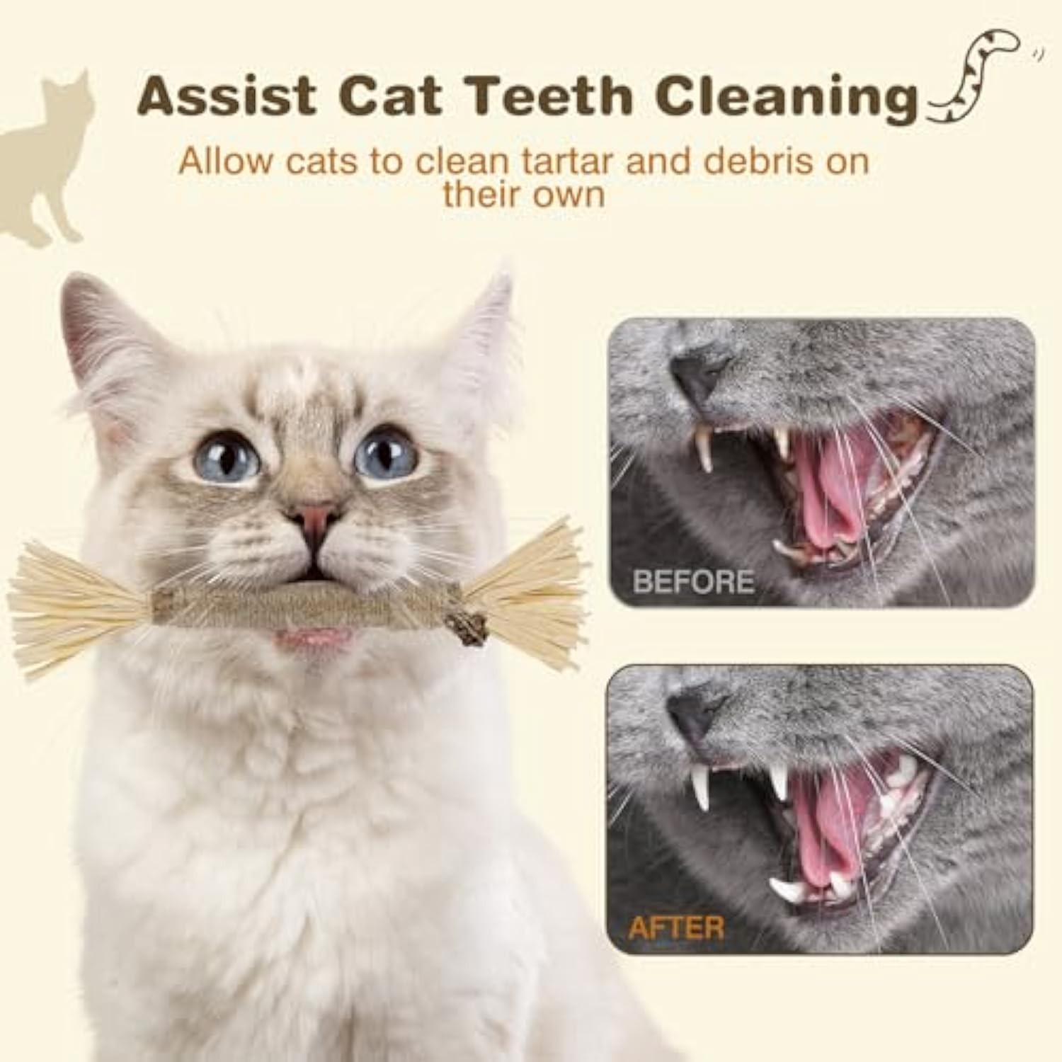 Cat Silvervine Dental Sticks