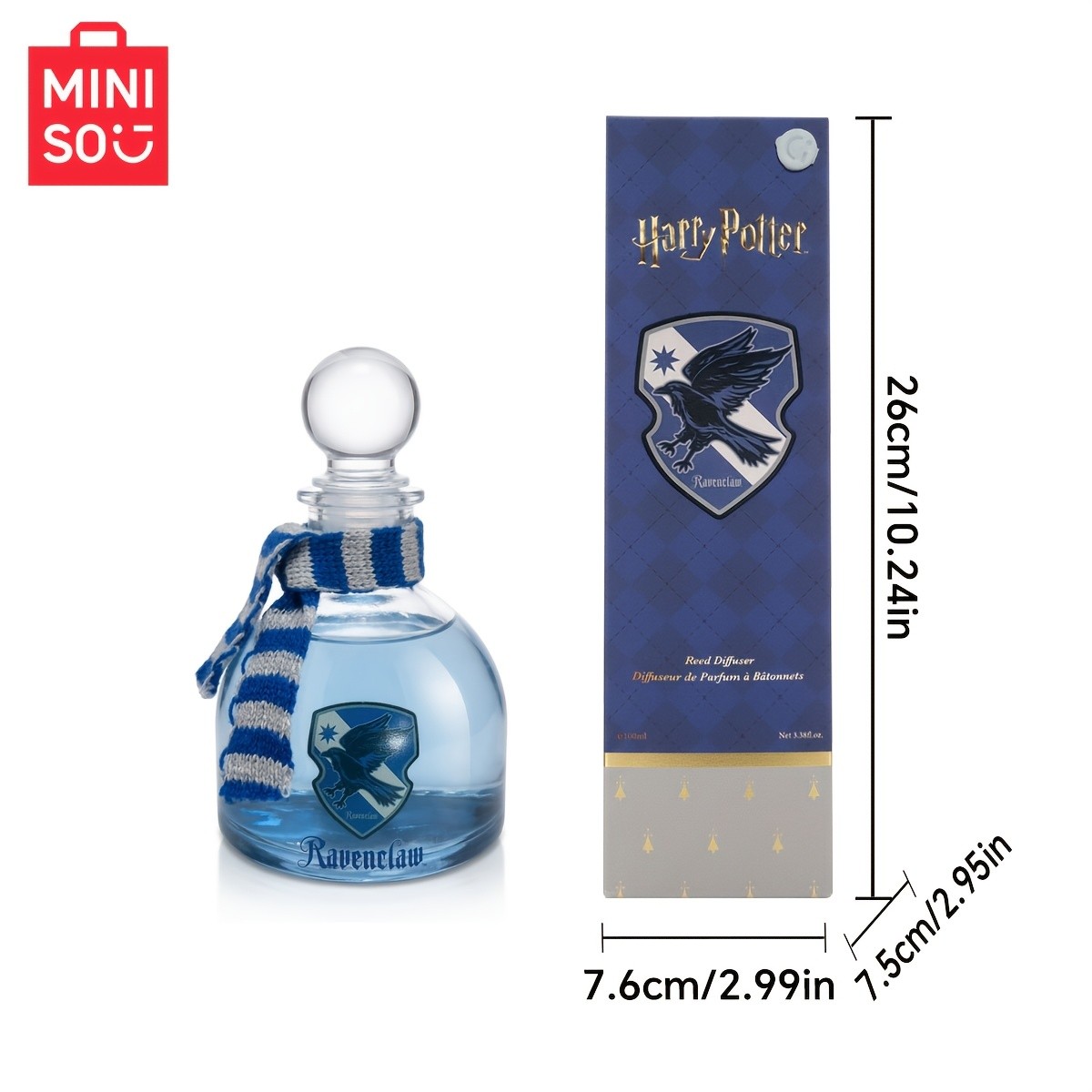 MINISO Harry Potter Ravenclaw College Reed Diffuser