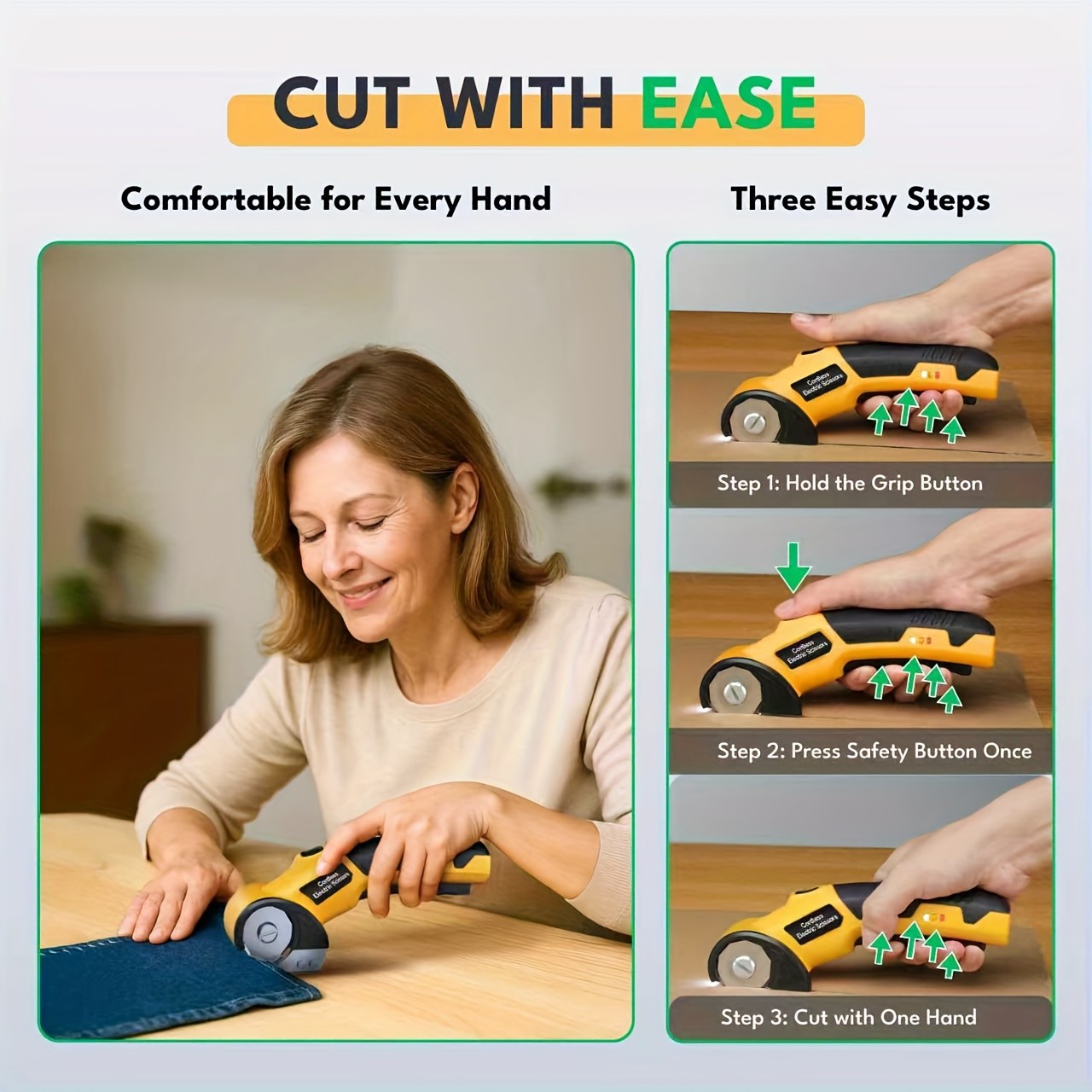 Cordless Rechargeable Automatic Scissors