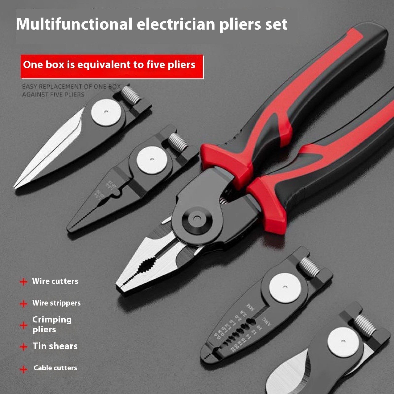 5-in-1 Multifunctional Pliers