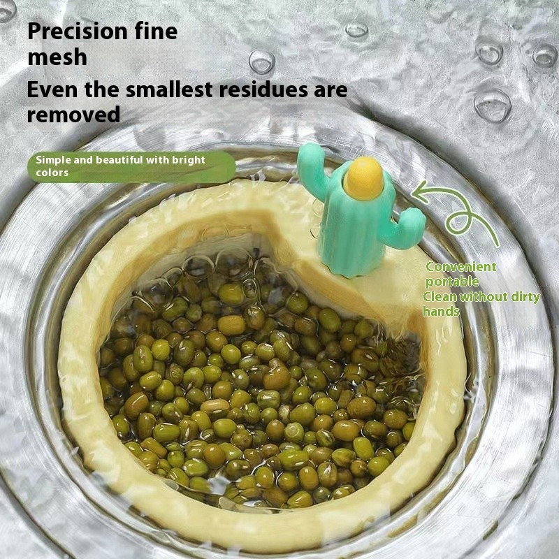 Cactus Kitchen Automatic Dumping Sink Filter