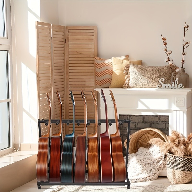 7 Heads Guitar Stand, Multi-Guitar Stand