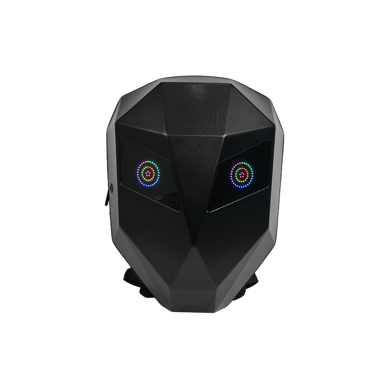 LED Mens Backpack with Display Carry Bold, Be Seen Anywhere