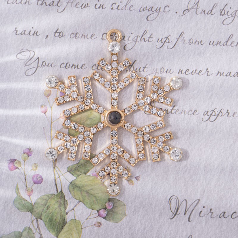 Snowflake Photo Ornament