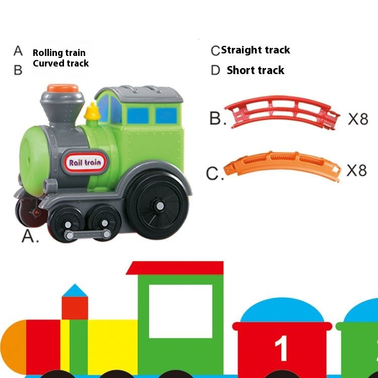 RumbleRail Dynamic Loop Train Set