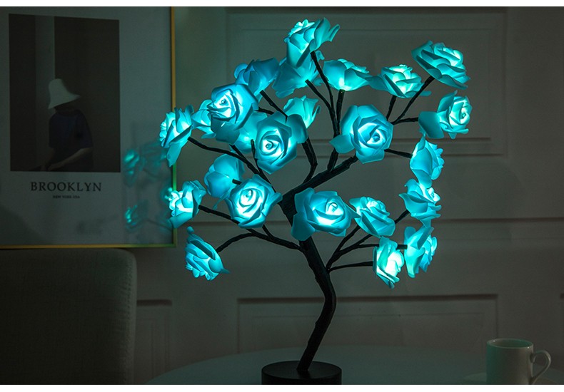Forever Rose Tree Lamp - Light up Love
